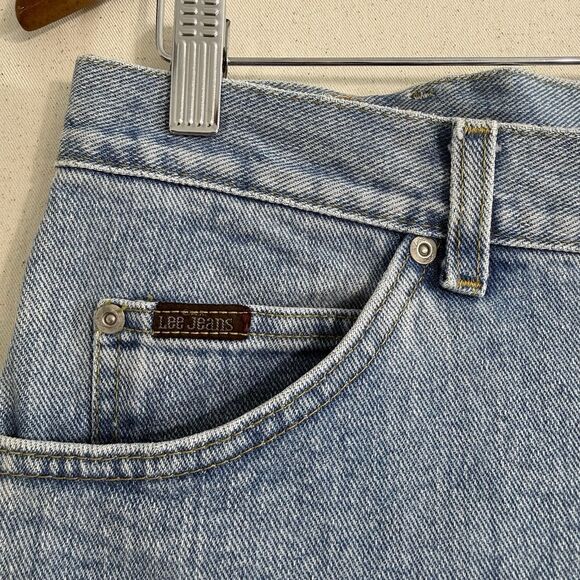 Vintage LEE Jeans Men's 34/30 Blue Made In USA Denim - Picture 12 of 14